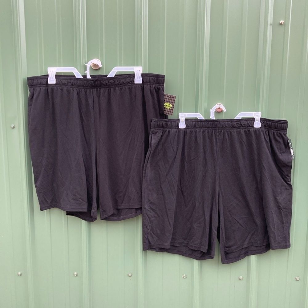 Men’s Active Athletic Soft Comfy Lounge Shorts 2-Pack Size 2XL